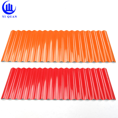 Heat Resistant Soundproof APVC PVC Roof Tiles For Greenhouse