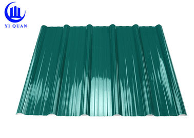 Pvc Resin Plastic Roof Tiles Anti - Corrosive Multiayer Surface
