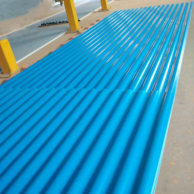 PVC Plastic Roof Tile 1.8mm-3.0mm Thickness 1050mm Width