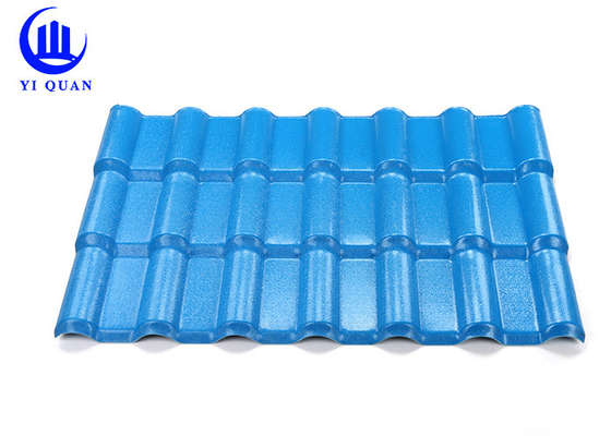 Waterproof Multi Colors ASA Synthetic Resin Roof Tile For Warehouse Bus Station