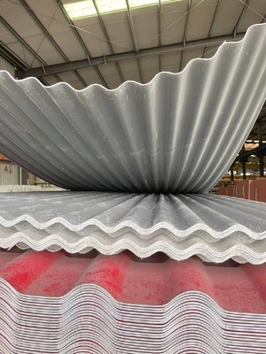 Weather Resistance PVC Roof Tiles For Carport Custom Length