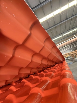 Impact Resistance ASA Synthetic Resin Roof Tile Color Lasting Waterproof