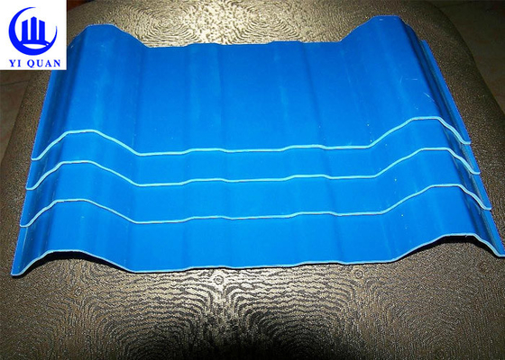 Heat Insulation Impact Resistant Plastic Roof Tile For Garden Buildings Balcony