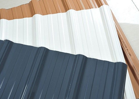 Heat Insulation Impact Resistant Plastic Roof Tile For Garden Buildings Balcony