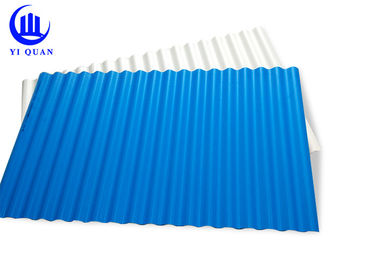 Heat Insulation Corrugated Composite Plastic Roof Tiles 30 Years Quality Guarantee