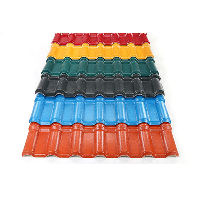 ASA Synthetic Resin Roof Tile Heat Resistant Custom Colors