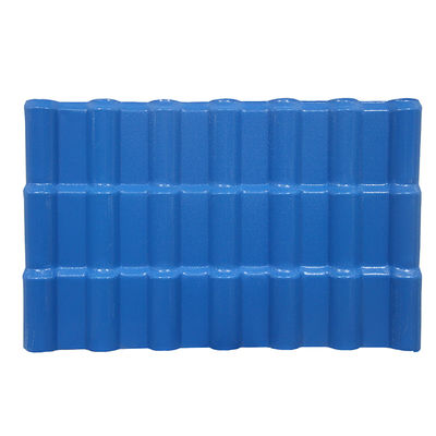 ASA Synthetic Resin Roof Tile 2.5mm Corrugated Waves Modern Design