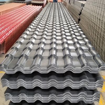 ASA Synthetic Resin Roof Tile 2.5mm 3.0mm Thickness Weatherproof