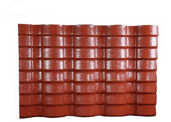 ASA PVC Roof Tile 1050mm Width 2.5mm Thickness Waterproof