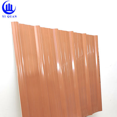 PVC Roof Tile 0.8-3.0mm Thickness Fireproof Waterproof for Industrial Buildings