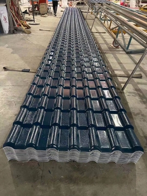 Tấm lợp nhựa tổng hợp dân cư Tấm lợp kiểu Tây Ban Nha Pvc