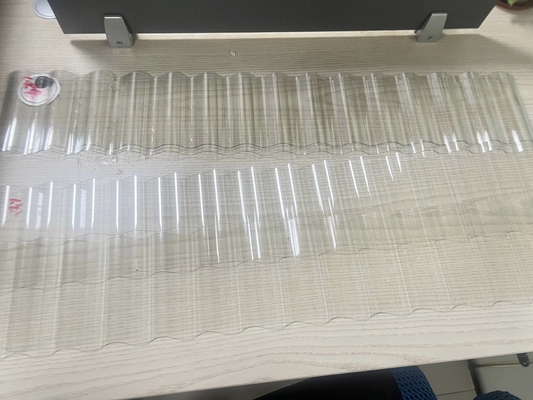 Tấm lợp sóng polycarbonate 1,2kg / M cho các địa điểm thể thao