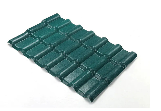 Mái lợp nhựa tổng hợp ASA Sóng tre Tây Ban Nha cho nhà kho biệt thự