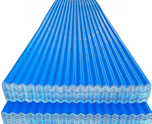 Màu ổn định Trọng lượng nhẹ Mái ngói nhựa Tuổi thọ dài 1,3mm cho mái che bãi đậu xe