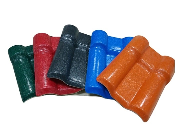 Mái ngói nhựa tổng hợp ASA tùy chỉnh Độ dày 2,5mm Dễ dàng lắp đặt