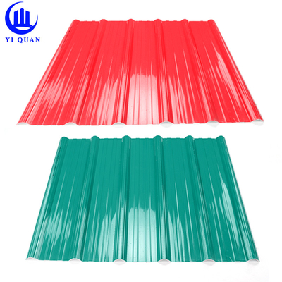 Tấm lợp Upvc dạng sóng 2,5mm cho nhà máy Công nghiệp hóa chất Dễ dàng lắp đặt