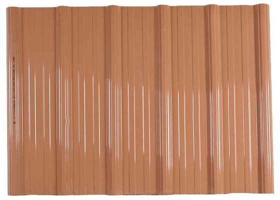 Tấm lợp nhựa PVC chống thấm hình dạng sóng có phụ kiện Chiều rộng 1130mm