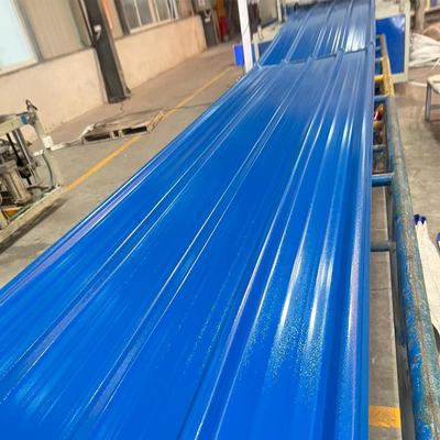 Dễ dàng lắp đặt Tấm lợp PVC 930mm Chống chịu thời tiết Tấm lợp PVC môi trường