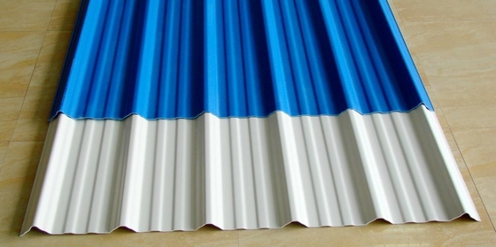 Tấm lợp mái tôn nhựa 1.0mm Chống va đập Tấm lợp PVC