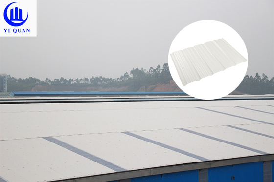 Tấm lợp PVC 3 lớp cho công trình công nghiệp Nơi công cộng