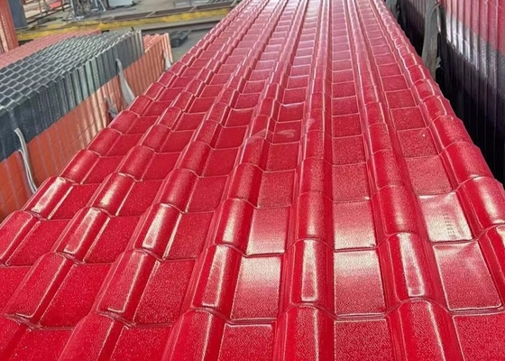 Chống va đập Ngói nhựa tổng hợp ASA Độ dày 2.3mm Cách âm