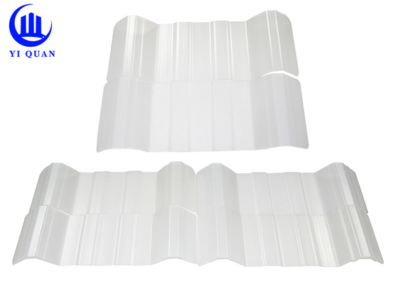 Tấm lợp trong suốt PC PVC chống ăn mòn cho sân vườn đỗ xe