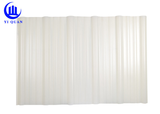 Lắp đặt nhanh tấm kính polycarbonate dạng sóng tùy chỉnh cho nhà kho biệt thự