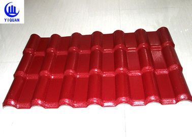 3 lớp Cách nhiệt Màu sắc ổn định Mái lợp bằng nhựa PVC Công suất mạnh 100kg